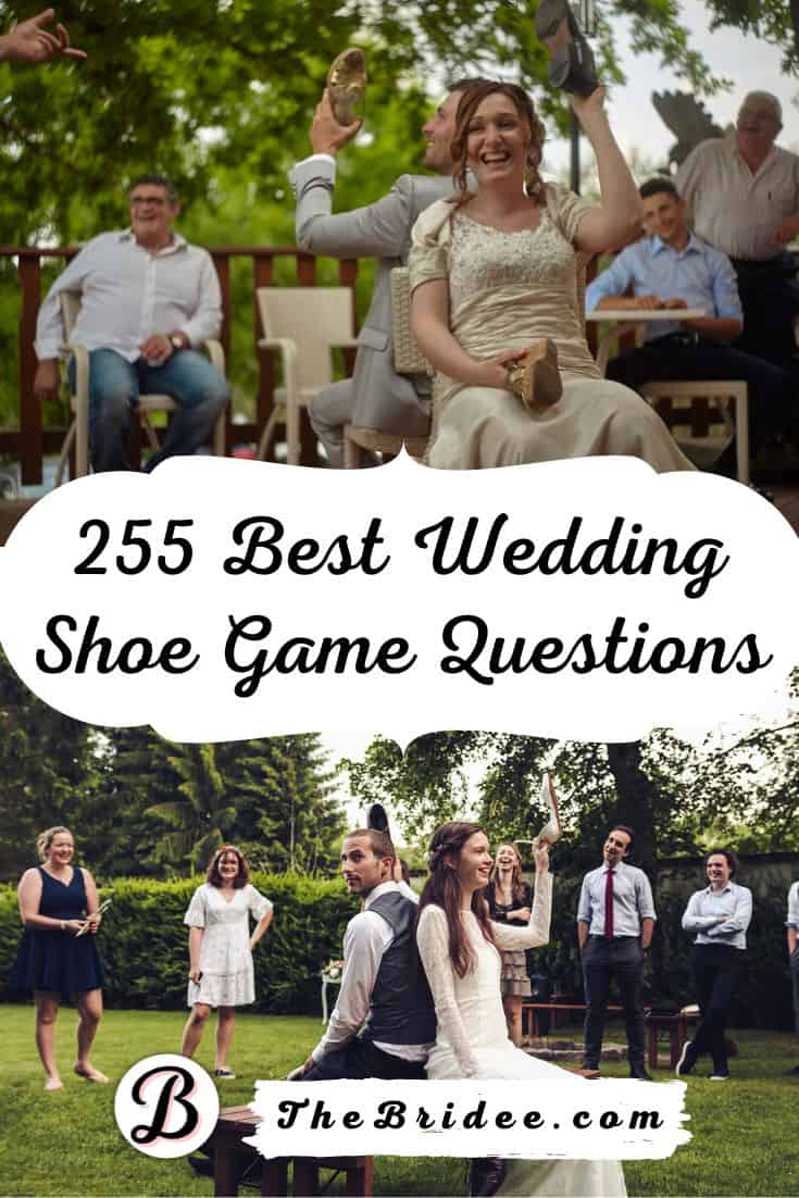 255 Best Wedding Shoe Game Questions (+ Rules + Printable)