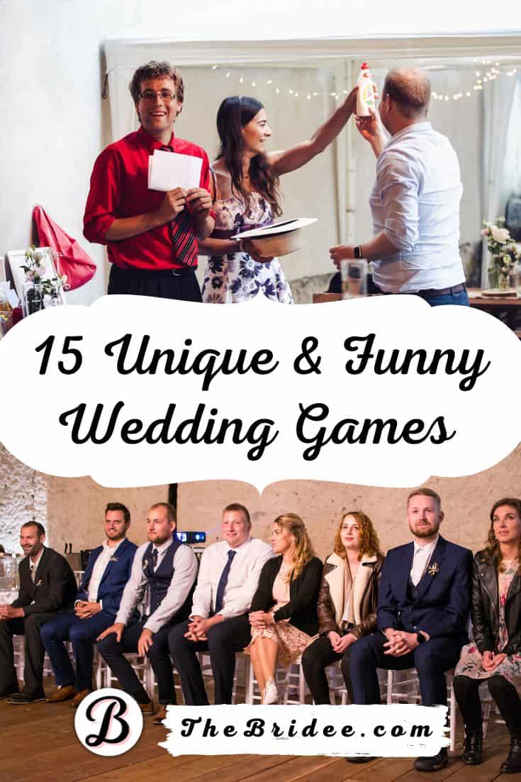 Unique and funny wedding games