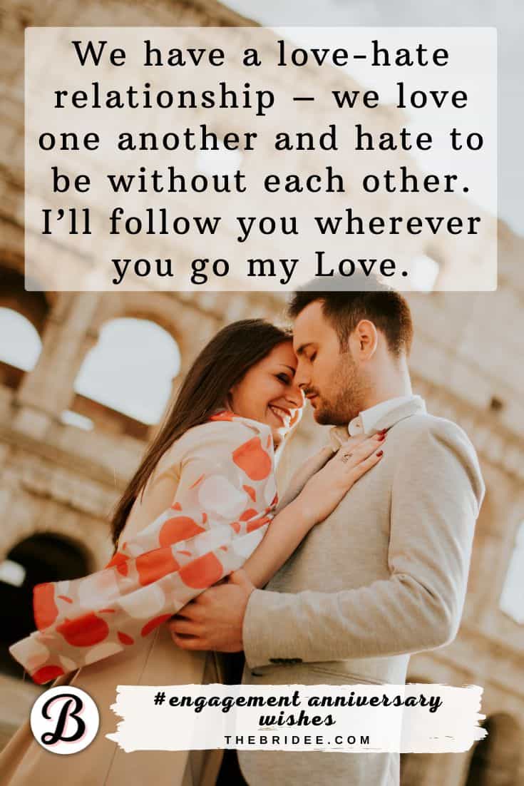 Funny Engagement Anniversary Quotes For Husband