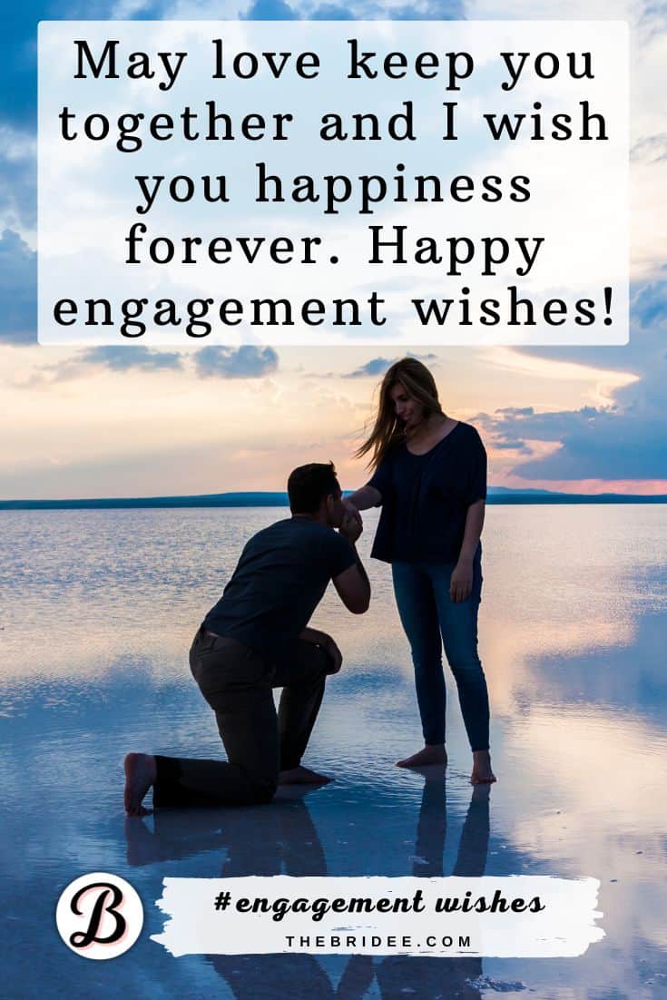 Romantic Engagement Wishes for Friends