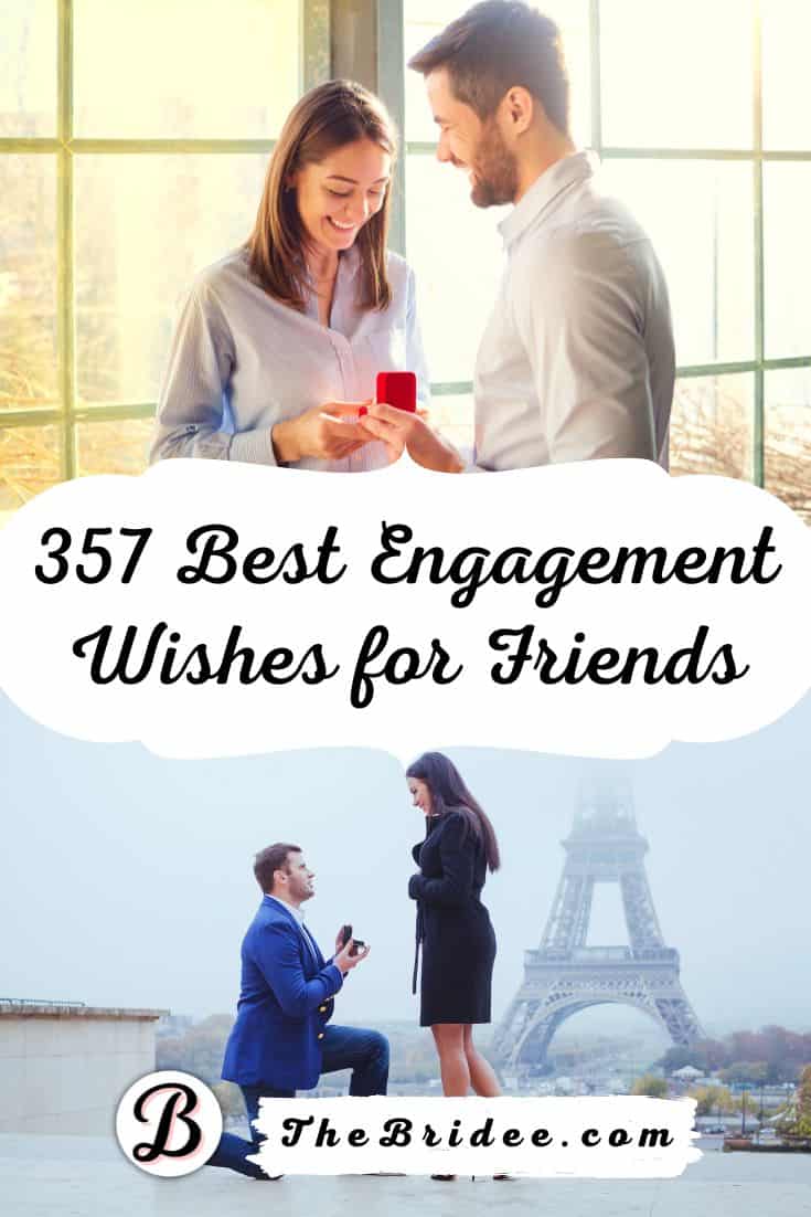 Best Engagement Wishes for Friends