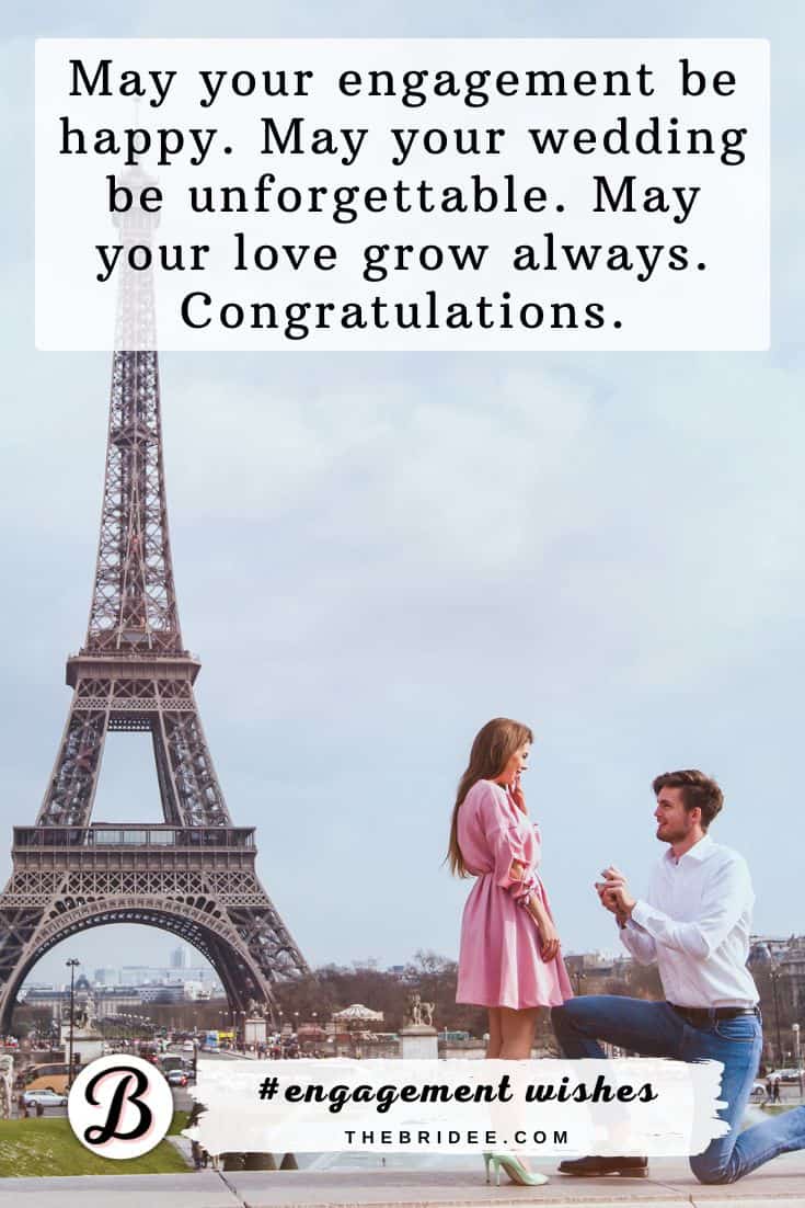 Cute Engagement Wishes for Friends