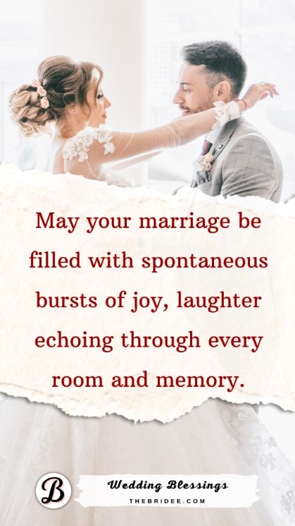 Joyful Wedding Blessings