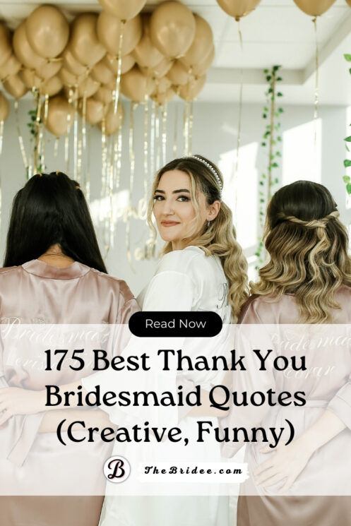 Thank You Bridesmaid Quotes 